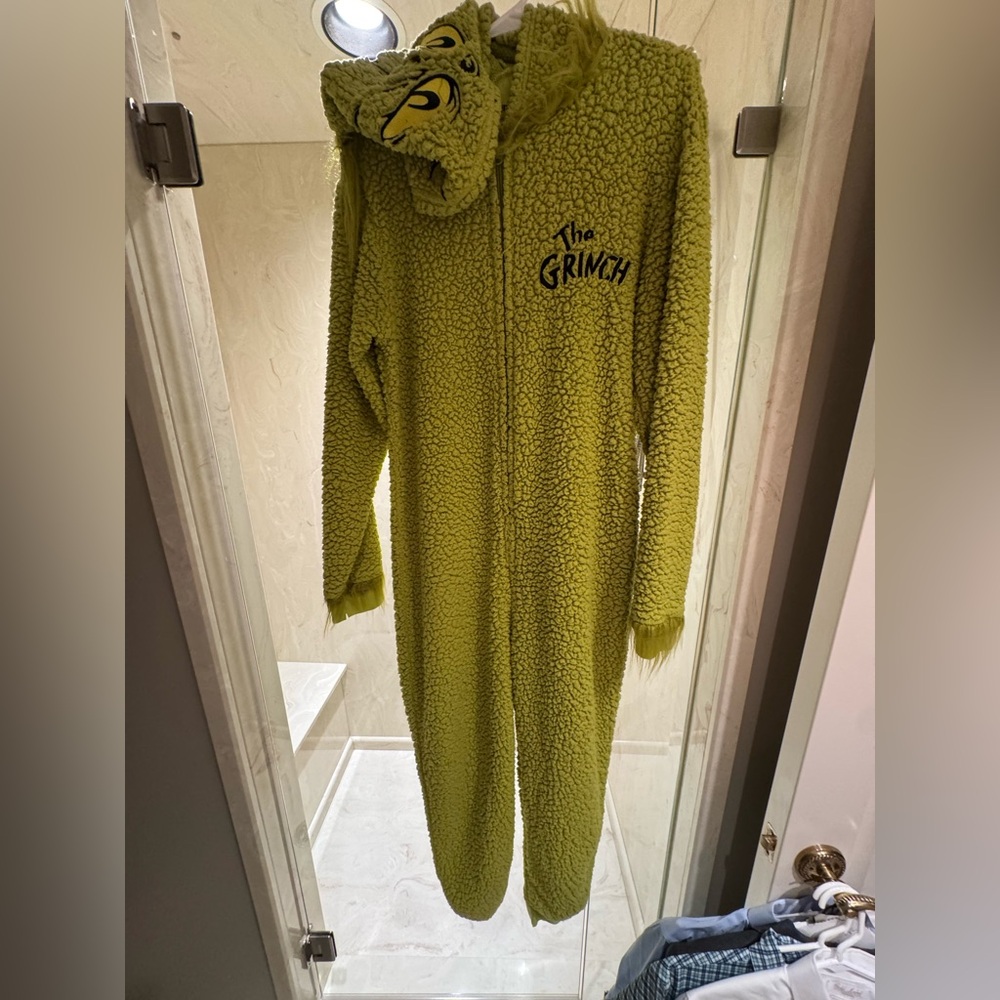 The Grinch Fleece Onesie Pajamas